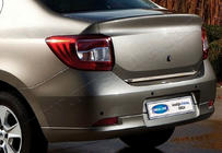 Renault Logan II 2013-2022 Kofferraumleiste 2013-2018 Edelstahl Foto 1