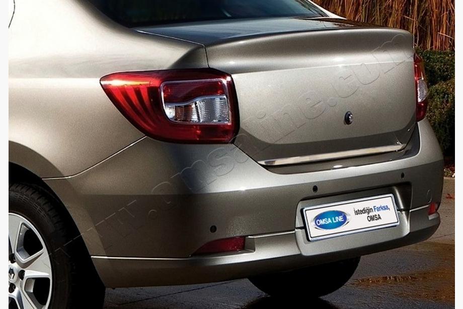 Dacia Logan II 2013-2022 Kofferraumleiste 2013-2018 Edelstahl Image