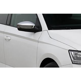 Spiegelabdeckungen mit Aussparung für Blinker (2 Stk, Edelstahl) Foto 1