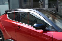 Toyota C-HR 2016-2023 Fensterzierleisten OmsaLine (4 Stk., Edelstahl) Foto 1