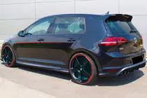Volkswagen Golf 7/E-Golf 2012-2020 DPT Spoiler (für GTI / R HB, ABS-Kunststoff) Foto 1