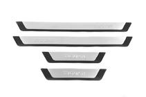 Volkswagen Tiguan 2007-2016 Einstiegsleisten Omsa Flexill (4 Stk., Edelstahl) Foto 1
