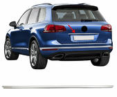 Volkswagen Touareg 2018- Chromleiste über dem Kennzeichen OmsaLine (Edelstahl) Foto 1