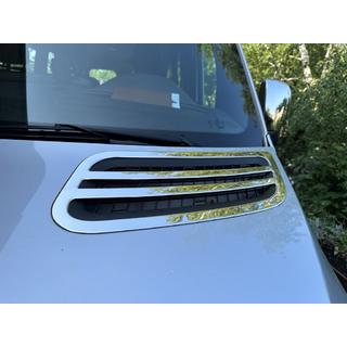 Lufteinlass Abdeckungen OmsaLine (2 Stk., Edelstahl) Mercedes Sprinter W907/W910 2018- Foto 2