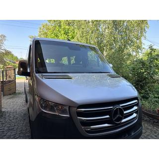 Lufteinlass Abdeckungen OmsaLine (2 Stk., Edelstahl) Mercedes Sprinter W907/W910 2018- Foto 3