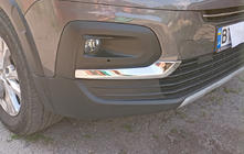 Peugeot Partner/Rifter 2019- Abdeckungen für Nebelscheinwerfer (2 Stk., Edelstahl) Foto 2