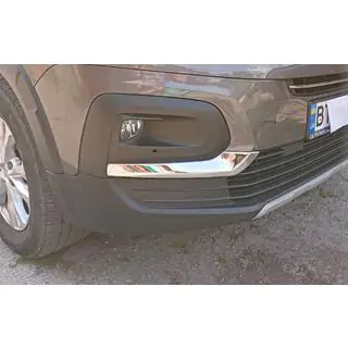 Abdeckungen für Nebelscheinwerfer (2 Stk., Edelstahl) Peugeot Partner/Rifter 2019- Foto 2