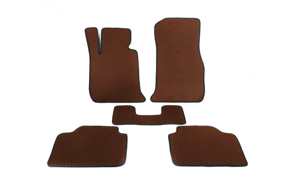 BMW 3 Series F30/F31 2012-2019 EVA Fußmatten (Für F10/31, braun) Image