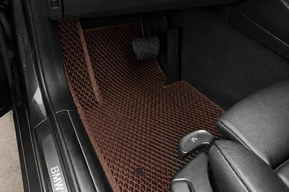 BMW 3 Series E46 1998-2006 EVA Fußmatten (Braun) Image