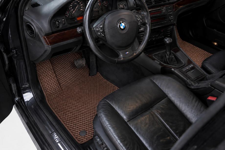 BMW 5 Series E39 1996-2003 EVA Fußmatten (Braun) Image