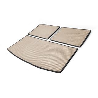 Kofferraummatte 3-teilig (EVA, beige) (7 Sitze) Audi Q7 2005-2015 Foto 2