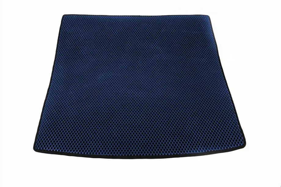 Audi Q7 2005-2015 Kofferraummatte (EVA, Blau) (5-Sitzer) Image