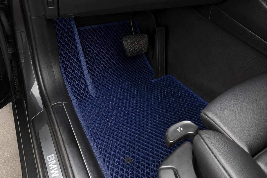 BMW 3 Series E46 1998-2006 EVA Fußmatten (Blau) Image