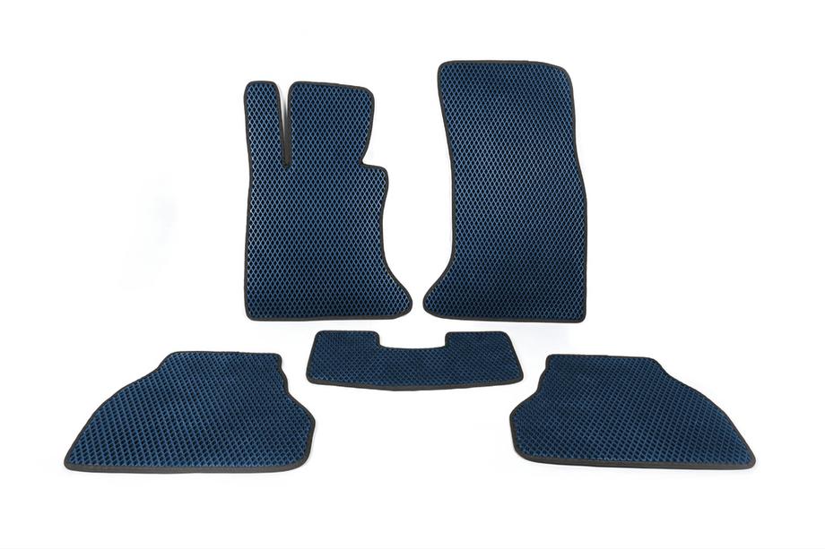 BMW 5 Series E60/E61 2003-2010 EVA Fußmatten (Blau) Image