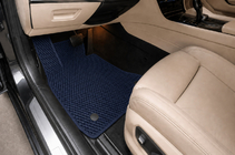 BMW 7 Series F01/F02 2008-2015 EVA Fußmatten (für F02, Blau) Foto 1