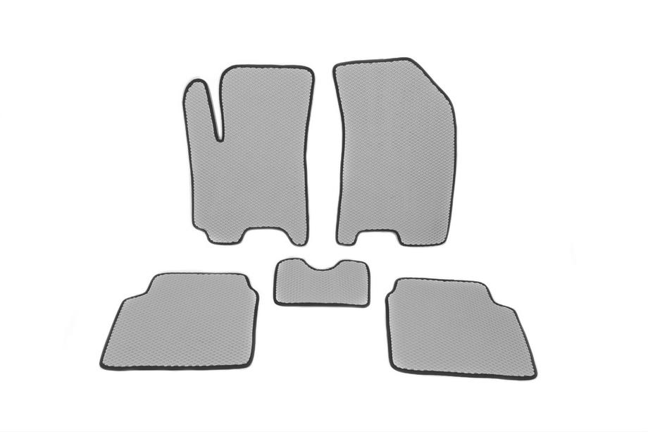 Chevrolet Aveo T200 2002-2008 EVA Fußmatten (Grau) Image