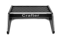 Volkswagen Crafter 2006-2016 Ablagebrett für Armaturenbrett (Schwarz mit schwarzer Naht) Foto 3