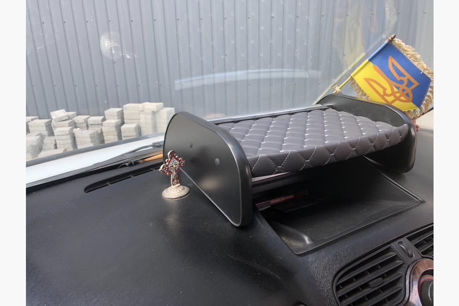 Renault Kangoo 2008–2020 Ablagebrett Armaturenbrett (Grau mit grauer Naht) Image