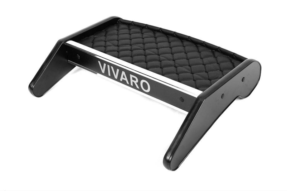 Opel Vivaro 2001–2015 Ablage für Armaturenbrett (2010-2014, Schwarz mit schwarzer Naht) Image
