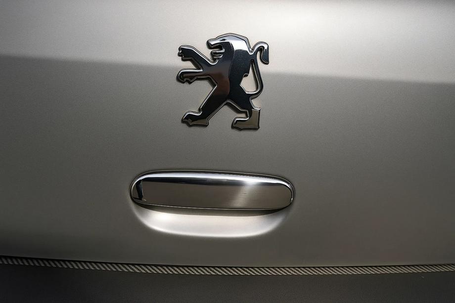 Peugeot 307 2001-2008 Chrom Heckklappengriff Abdeckung (Edelstahl) Image