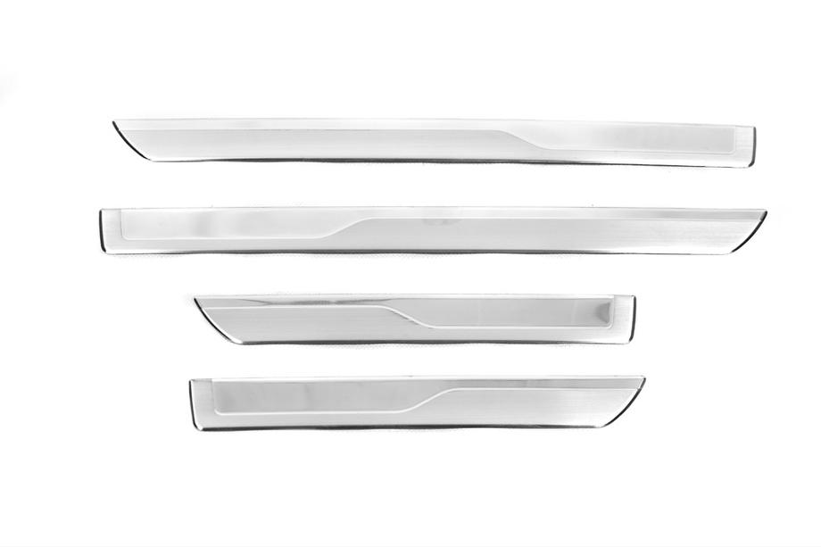 Skoda Kodiaq 2016-2023 Einstiegsleisten OmsaLine (4 Stk, Edelstahl) Image