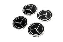 Mercedes-Benz Aufkleber für Felgendeckel V1 60mm (4Stk) Foto 2