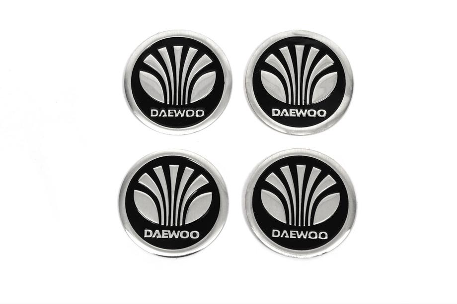 Daewoo Aufkleber für Felgendeckel V1 60mm (4Stk) Image