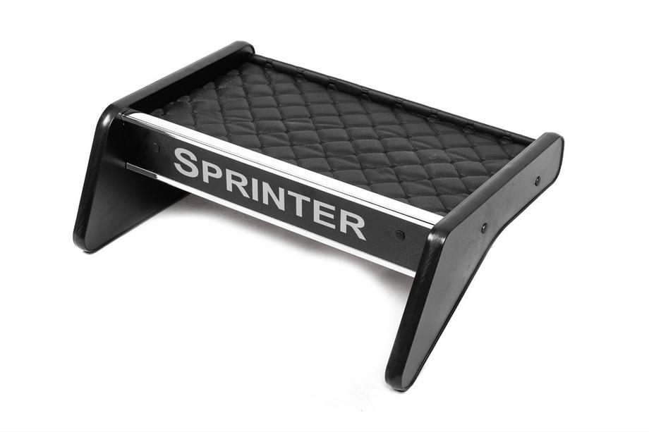 Mercedes Sprinter W901/902/903/904/905 1995–2006 Armaturenbrettablage (1995-2000, Schwarz mit schwarzer Naht) TDI (Armaturenbrett) Image