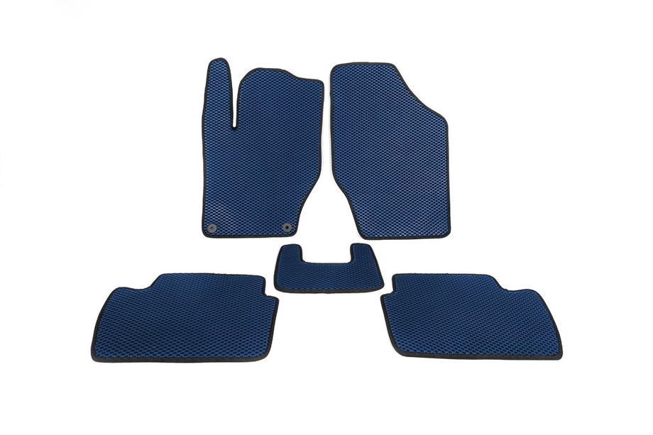 Citroen C-4 2010-2018 EVA Fußmatten (Blau) Image