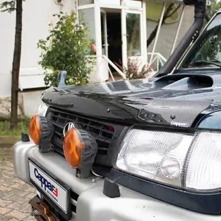 Motorhaubenschutz (EuroCap) Hyundai Galloper 1997-2003 Foto 3