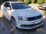 Volkswagen Jetta 2011-2018 Frontlippe Stoßstange Lip (2010-2018, Schwarz Glanz) Foto 10