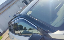 Peugeot 2008 2019- Windabweiser mit Chromleiste (4 Stk, Niken) Foto 3