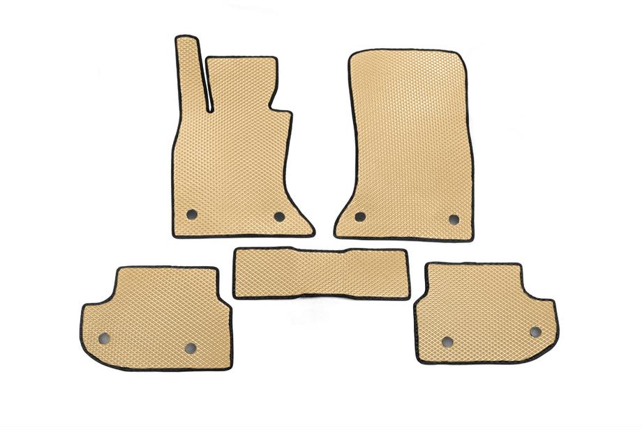 BMW 5 Series F10/F11 2010–2016 Fußmatten 2013-2016 (EVA, beige) Image