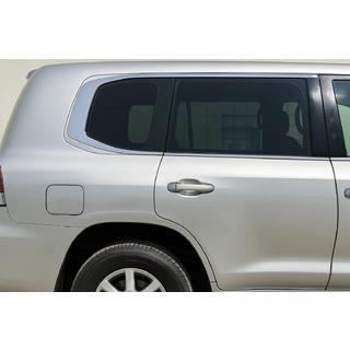 Chrom Fensterleisten Design LC300 (Edelstahl) Toyota Land Cruiser 200 2007-2021 Foto 2