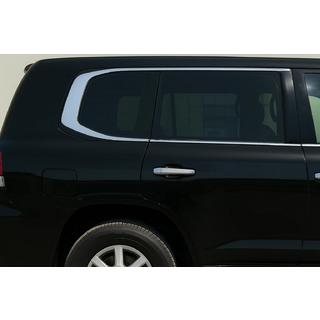 Chrom Fensterleisten Design LC300 (Edelstahl) Toyota Land Cruiser 200 2007-2021 Foto 1