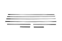 Volkswagen Touran 2010-2015 Fensterzierleisten Edelstahl außen (8 Stk) OmsaLine - Italienischer Edelstahl Foto 3
