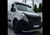 Renault Master 2011-2023 Frontscheibenblende V2 (schwarz glanz, 5mm) Foto 6