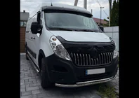 Renault Master 2011-2023 Frontscheibenblende V2 (schwarz glanz, 5mm) Foto 7