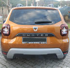 Dacia Duster 2018-2024 Heckstoßstangenabdeckung U-Type (ABS, grau) Foto 2