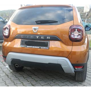 Heckstoßstangenabdeckung U-Type (ABS, grau) Dacia Duster 2018-2024 Foto 1