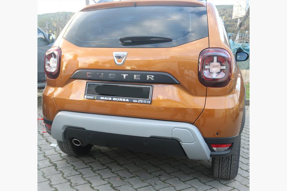Dacia Duster 2018-2024 Heckstoßstangenabdeckung U-Type (ABS, grau) Image