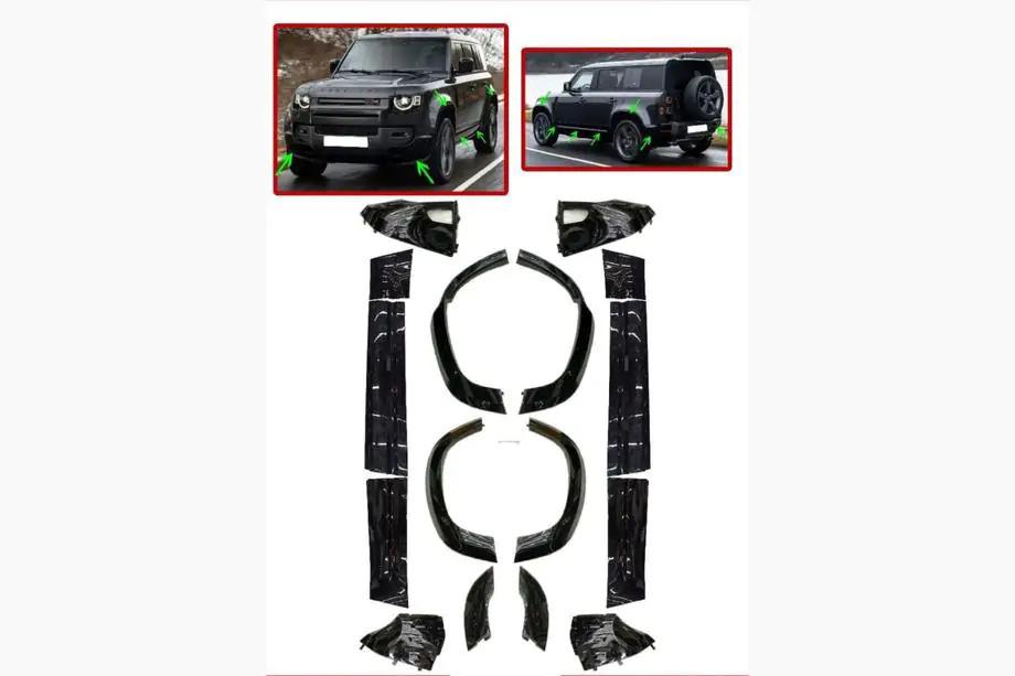 Land Rover Defender 2019- Satz Kotflügelverbreiterungen und Abdeckungen Foto 2