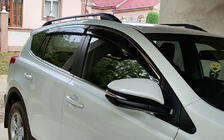 Toyota Rav 4 2013-2018 Windabweiser mit Chromleiste (4 Stk, Niken) Foto 4