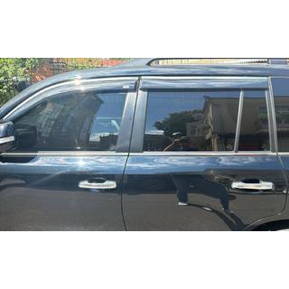 Windabweiser mit Chromleiste (4 Stk, Niken) Toyota Land Cruiser 200 2007-2021 Foto 1