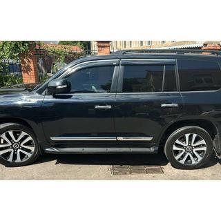 Windabweiser mit Chromleiste (4 Stk, Niken) Lexus LX570/450d 2008-2022 Foto 2