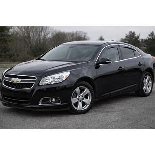 Windabweiser mit Chromleiste (4 Stk, Niken) Chevrolet Malibu 2011-2018 Foto 1