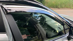 Toyota Corolla Cross 2020- Windabweiser mit Chromleiste (4 Stk, Niken) Foto 10