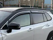 Toyota Corolla Cross 2020- Windabweiser mit Chromleiste (4 Stk, Niken) Foto 1