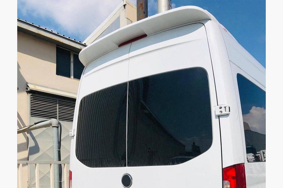 Volkswagen Crafter 2006-2016 Heckspoiler Anatomik (breites Modell, grundiert zum Lackieren) Image