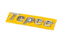 Peugeot Partner Tepee 2008-2018 Schriftzug Tepee (130mm x 25mm) Foto 1